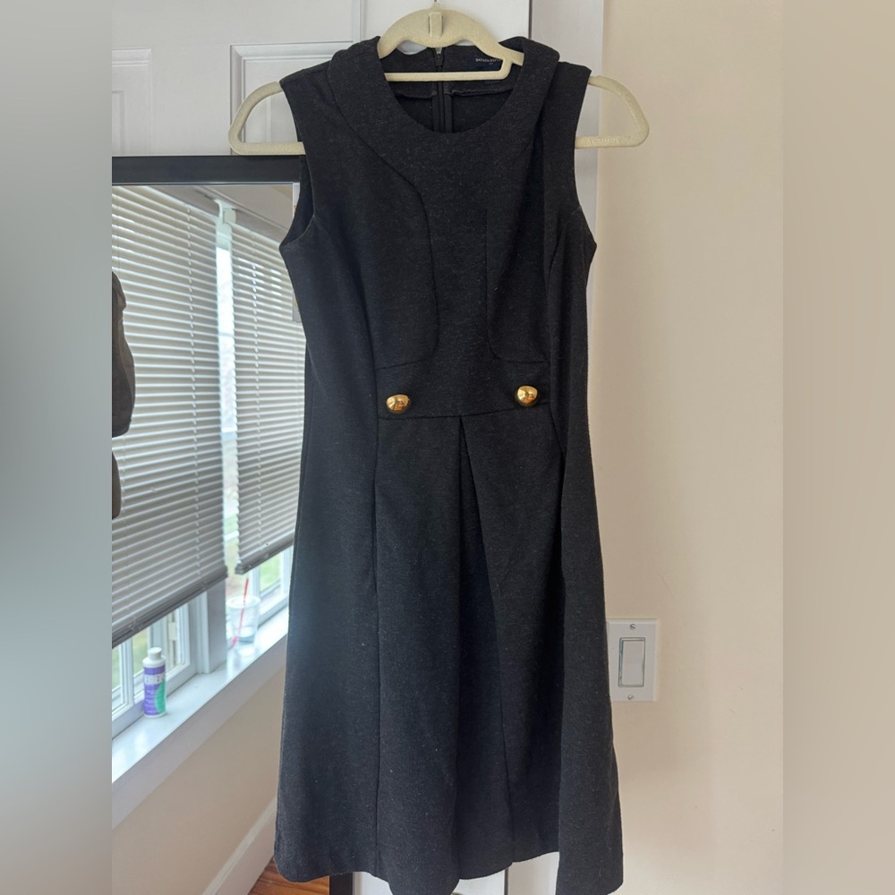 Banana Republic Black Midi Dress